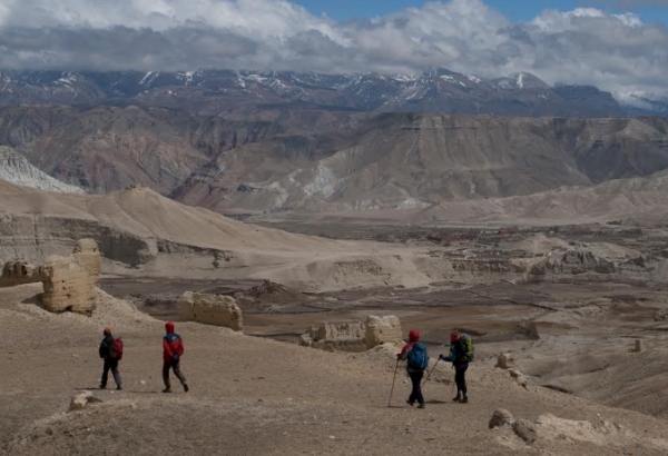 mustang nepal grupa trekking team